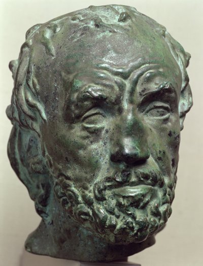 Man with a Broken Nose by Auguste Rodin